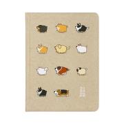 Opakowanie Kalendarz książkowy 18M 2021/2022 Kraft Pieski