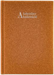 Okładka książki Kalendarz 2021/2022 akademicki A5 tygodniowy NATURA brąz