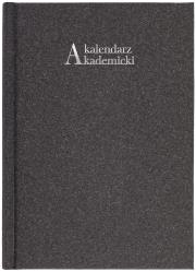 Okładka książki Kalendarz 2021/2022 akademicki A5 tygodniowy NATURA czarny