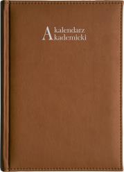 Okładka książki Kalendarz 2021/2022 akademicki A5 tygodniowy VIVELLA brąz