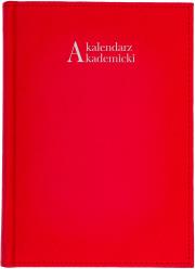 Okładka książki Kalendarz 2021/2022 akademicki A5 tygodniowy VIVELLA czerwony