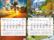 Opakowanie Kalendarz 2022 jednodzielny SB10 MIX