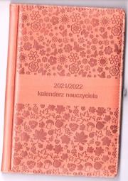 Okładka książki Kalendarz nauczyciela 2021/2022 pomarańcz. WYPIÓR