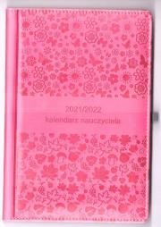 Okładka książki Kalendarz nauczyciela 2021/2022 różowy WYPIÓR