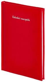 Okładka książki Kalendarz nauczyciela A5 2021/2022 Vivella czerw.