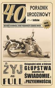 Opakowanie Karnet 40 Urodziny AB U10