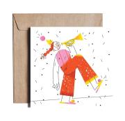 Opakowanie Karnet kw Happy Ginger Girl JST08