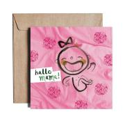 Opakowanie Karnet kw It's a Girl! OC18