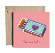 Opakowanie Karnet kw You Are Hot DS08