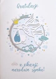 Opakowanie Karnet Narodziny GM-716