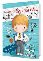 Opakowanie Karnet Serdeczne życzenia K. B6-1893