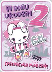 Opakowanie Karnet Urodziny 2 GM-684