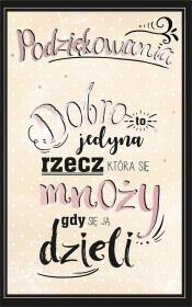 Opakowanie Kartka Dziękuję U59