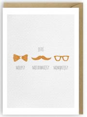 Opakowanie Kartka Jesteś najlepszy, najmądrzejszy K057