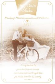 Opakowanie Kartka okolicznościowa Ślub S34