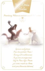 Opakowanie Kartka okolicznościowa Ślub S35