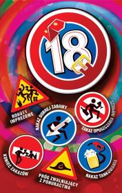 Opakowanie Kartka okolicznościowa Urodziny 18 US05