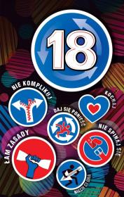 Opakowanie Kartka okolicznościowa Urodziny 18 US07