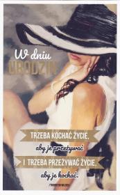 Opakowanie Kartka okolicznościowa Urodziny P10