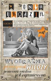 Opakowanie Kartka okolicznościowa Urodziny U38