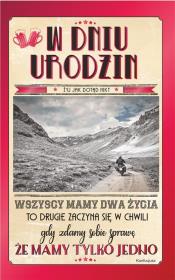 Opakowanie Kartka okolicznościowa Urodziny U49