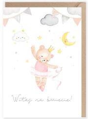 Opakowanie Kartka z okacji narodzin dziewczynka K104