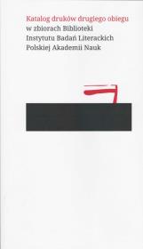 Opakowanie Katalog druków drugiegi obiegu
