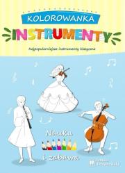 Okładka książki Kolorowanka instrumenty