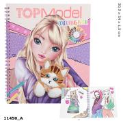 Opakowanie Kolorowanka z pluszowym kotkiem TOPModel 11450A