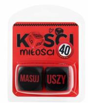 Opakowanie Kości Miłości 40 latka (czerwono-czarne)