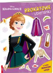 Okładka książki Kraina Lodu 2 Brokatowe ubieranki SDLB-9102