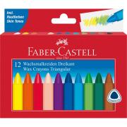 Opakowanie Kredki świecowe trójkątne Faber-Castell 12 kolorów