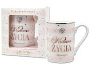 Opakowanie Kubek Mad Dots-Królowa życia