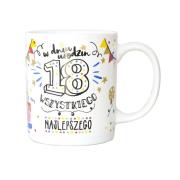 Opakowanie Kubek Q 768 Urodziny 18 konfetti