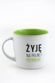Opakowanie Kubek - Żyję na pełnej petardzie