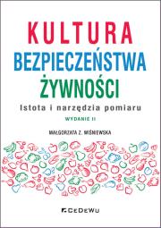 Okładka książki Kultura bezpieczeństwa żywności.