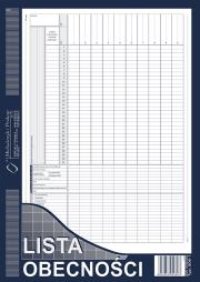 Opakowanie Lista obecności A4