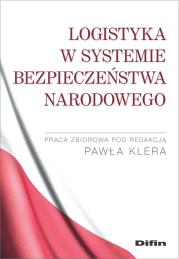 Okładka książki Logistyka w systemie bezpieczeństwa narodowego