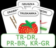 Logopedyczny Piotruś. Część XIV - TR-DR, PR-BR, KR. Wydawca: KOMLOGO. Dadada.pl Opakowanie Logopedyczny Piotruś. Część XIV - TR-DR, PR-BR, KR