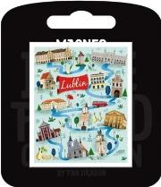 Opakowanie Magnes I love Poland Lublin ILP-MAG-B-LUB-14