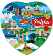 Opakowanie Magnes I love Poland Polska ILP-MAG-C-PL-47
