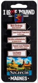 Opakowanie Magnes I love Poland Szczecin ILP-MAG-C-SZCZ-13