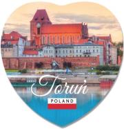 Opakowanie Magnes I love Poland Toruń ILP-MAG-C-TOR-12