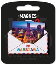 Opakowanie Magnes I love Poland Warszawa ILP-MAG-B-WAR-22