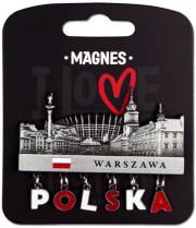 Opakowanie Magnes I love Poland Warszawa ILP-MAG-E-WAR-28