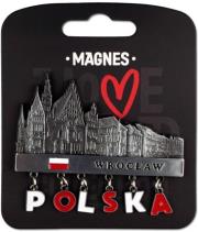 Opakowanie Magnes I love Poland Wrocław ILP-MAG-E-WR-26