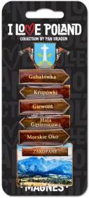 Opakowanie Magnes I love Poland Zakopane ILP-MAG-C-ZAK-08