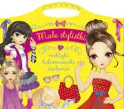 Okładka książki Małe stylistki Naklejki, kolorowanki, zadania