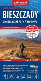 Map tur. syntet. - Bieszczady - Bieszczadzki PN. Autor: Opracowanie zbiorowe. Dadada.pl Okładka książki Map tur. syntet. - Bieszczady - Bieszczadzki PN