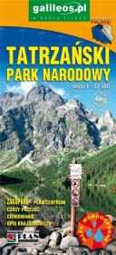 Mapa - Tatrzański Park Narodowy. Autor:   Praca zbiorowa. Dadada.pl Okładka książki Mapa - Tatrzański Park Narodowy